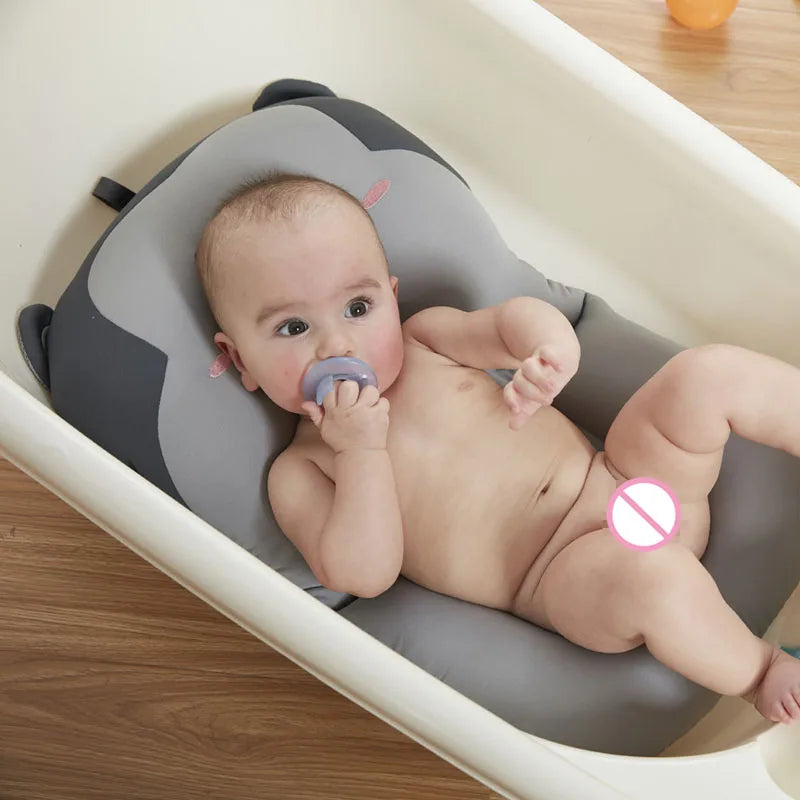 Siège de baignoire pliable en forme de singe pour bébé