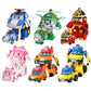 Jouets Robocar Poli Amber Roy Helly Assemblée véhicule Transformé Modèle de Voiture