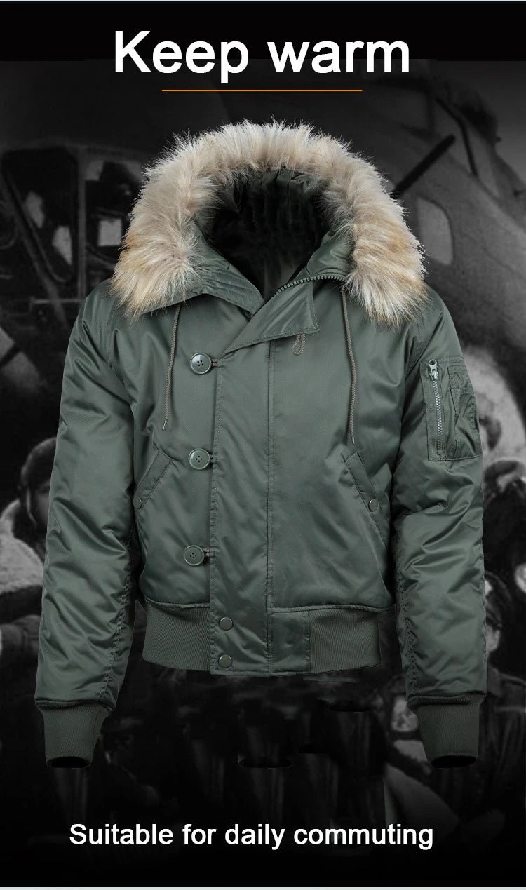 Veste tactique d'hiver en polaire pour homme