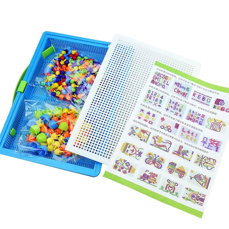 Jouets faits à la main Montessori dos, jeu de puzzle 3D intelligent, Meilleur Cadeau