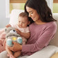 Loutre Poupée En Peluche Jouet Bébé Enfants Apaisant Musique Compagnon De Sommeil Son et Lumière + Badge anti-mostique