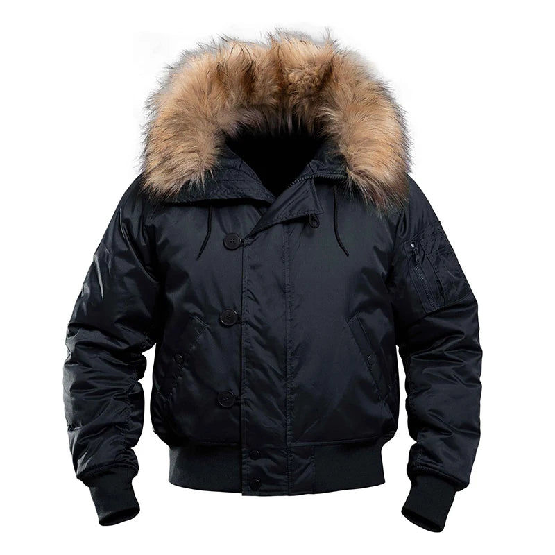 Veste tactique d'hiver en polaire pour homme