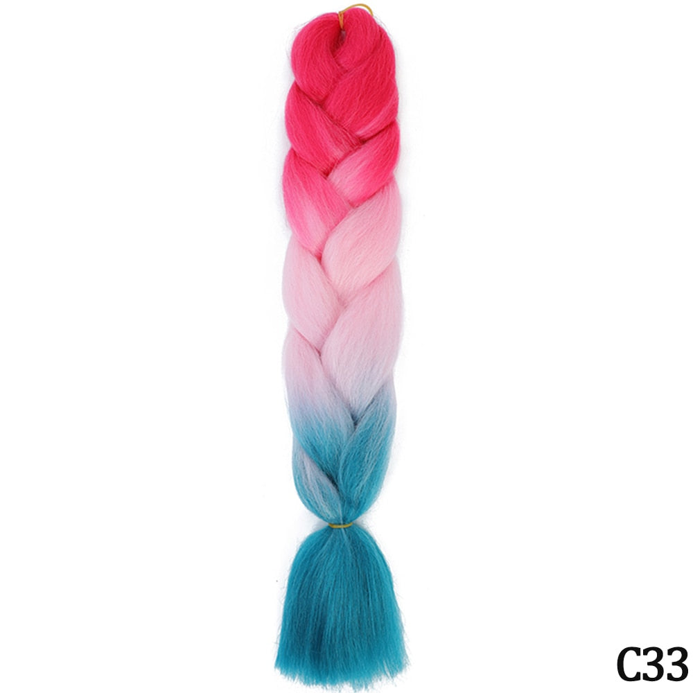 Jgreeting-Extensions capillaires synthétiques pour femmes.