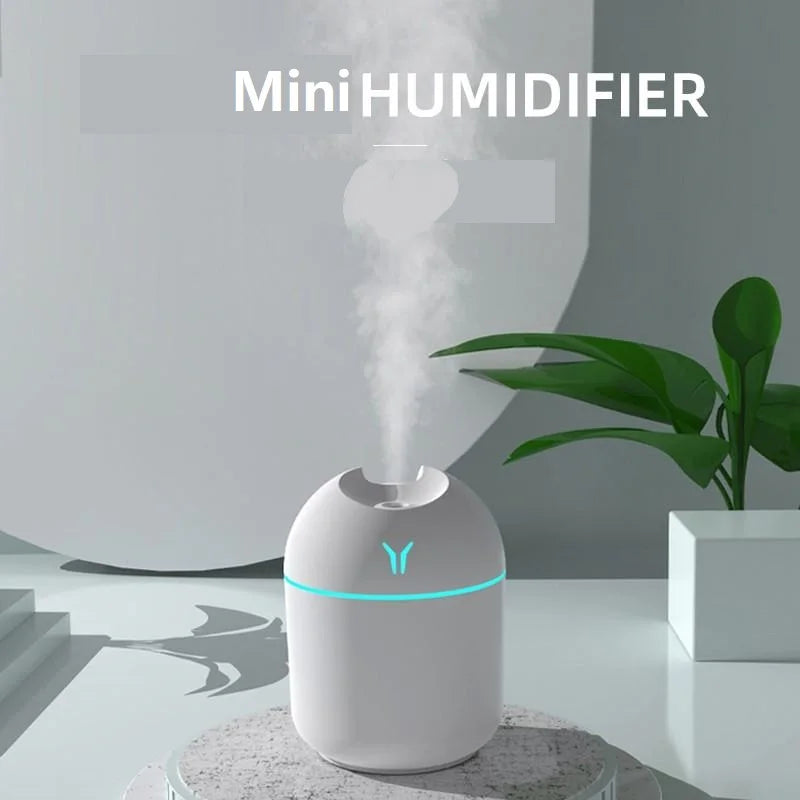 Mini humidificateur d'air USB, diffuseur d'huiles essentielles d'arôme pour la maison et la voiture