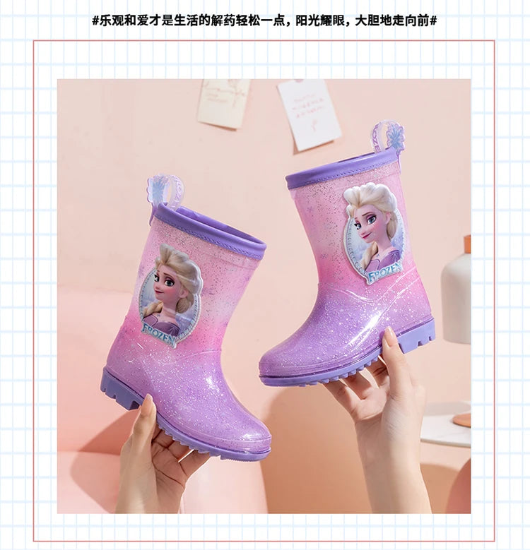 Bottes de pluie  princesse Elsa Disney