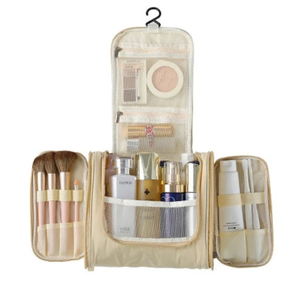 Nouveau Sac Organisateur De Maquillage De Voyage En Nylon Femmes Sac Cosmétique Suspendu Voyage Maquillage Sacs De Lavage Trousse De Toilette Organisateur