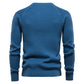 AIOPESON 100% coton hommes Pulls Soild Couleur O-neck Haute Qualité