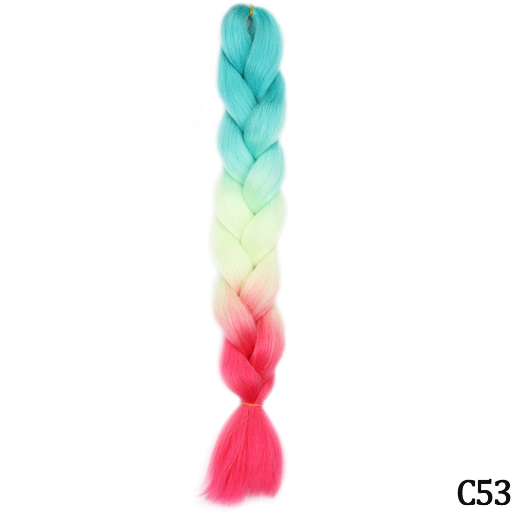 Jgreeting-Extensions capillaires synthétiques pour femmes.