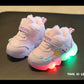 Baskets lumineuses pour fille Mode LED 16-25