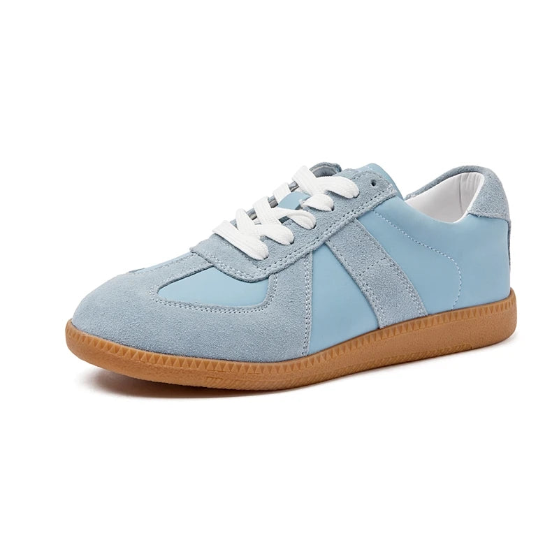 AIYUQI Baskets Femme  Nouveau Cuir Véritable Dames