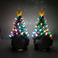Décorations de Noël 6,3 pouces Lumières multicolores