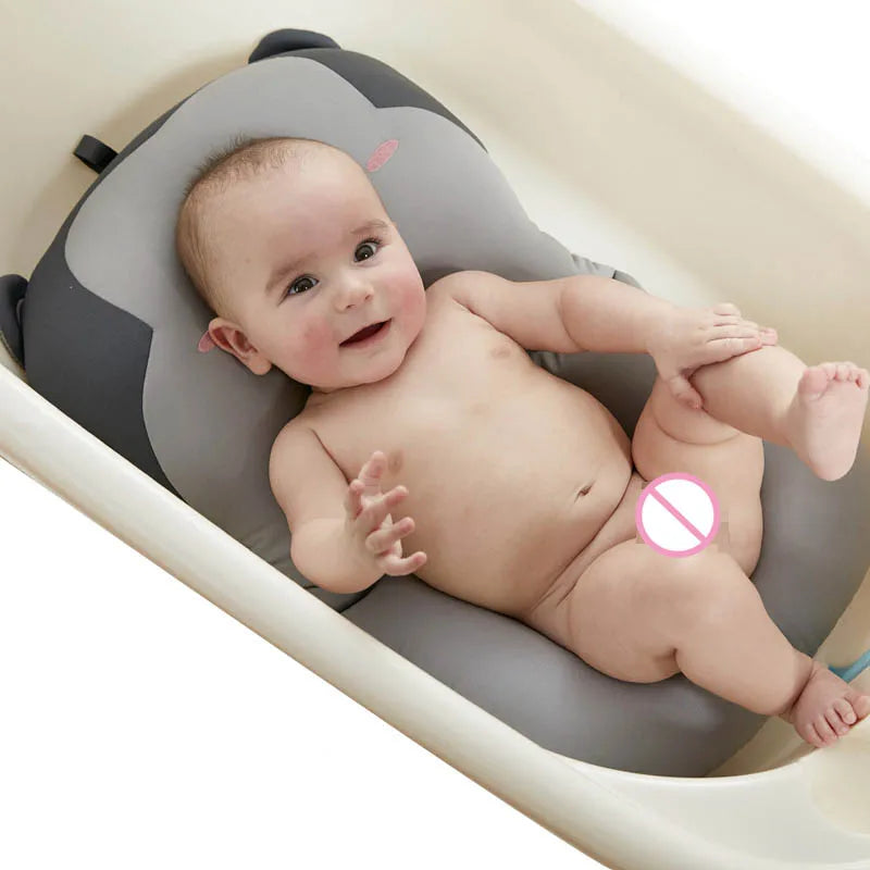 Siège de baignoire pliable en forme de singe pour bébé