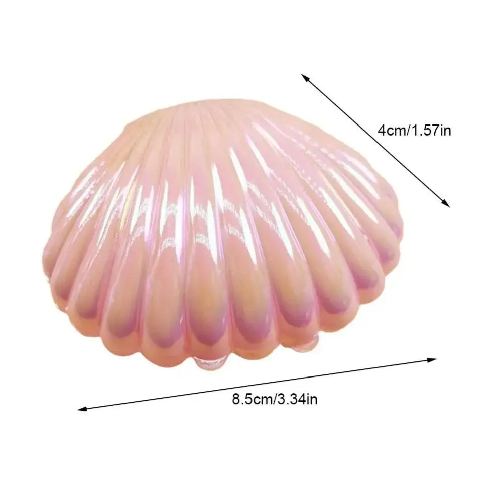 10 piéces Coquille Bonbons Boîtes Mignon En Plastique Cadeau Emballage Sacs Maquillage Bijoux Boîtes De Rangement