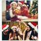 Chapeau de Noël Rouge Pour Adultes Et Enfants