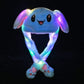 Chapeau LED en Peluche