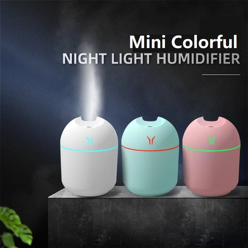 Mini humidificateur d'air USB, diffuseur d'huiles essentielles d'arôme pour la maison et la voiture