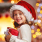 Chapeau de Noël Rouge Pour Adultes Et Enfants