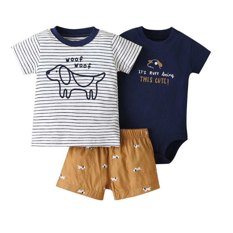 Vétements Pour Bébé 3 PIECES EN COTON