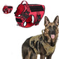 Harnais tactique militaire MOLLE pour chien pour grands chiens, berger allemand malinoï Labrador Rose