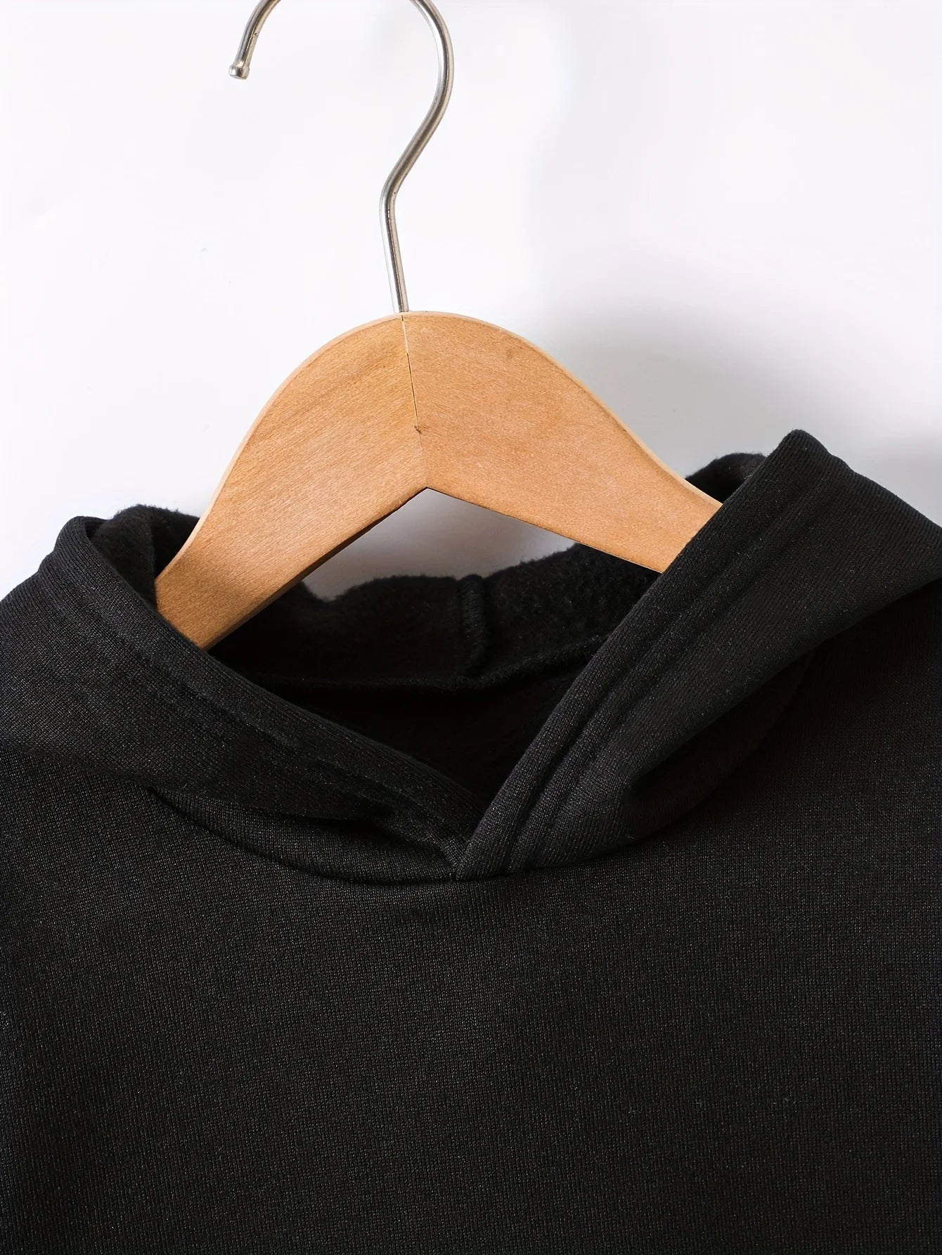 Sweat à Capuche et Pantalon de Survêtement pour Garçon Noir