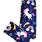 Leggings de Dessin Licorne pour Fille