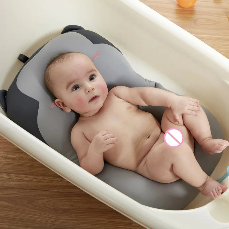 Siège de baignoire pliable en forme de singe pour bébé