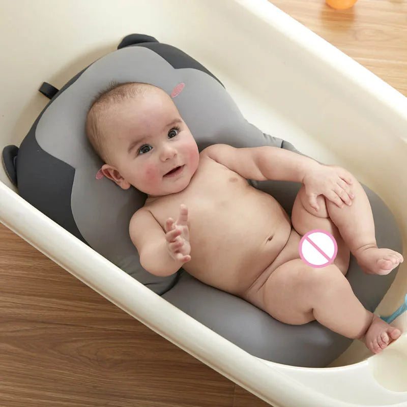 Siège de baignoire pliable en forme de singe pour bébé