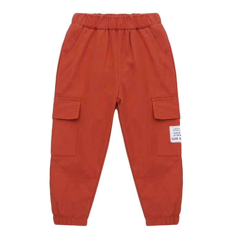 Pantalon cargo en coton pour garçon de 2 à 6 ans