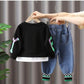 Ensemble Sweat-shirt Et Pantalon De Jeans Pour Enfant 2 Pièces