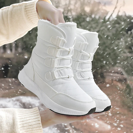 Bottes de neige en peluche