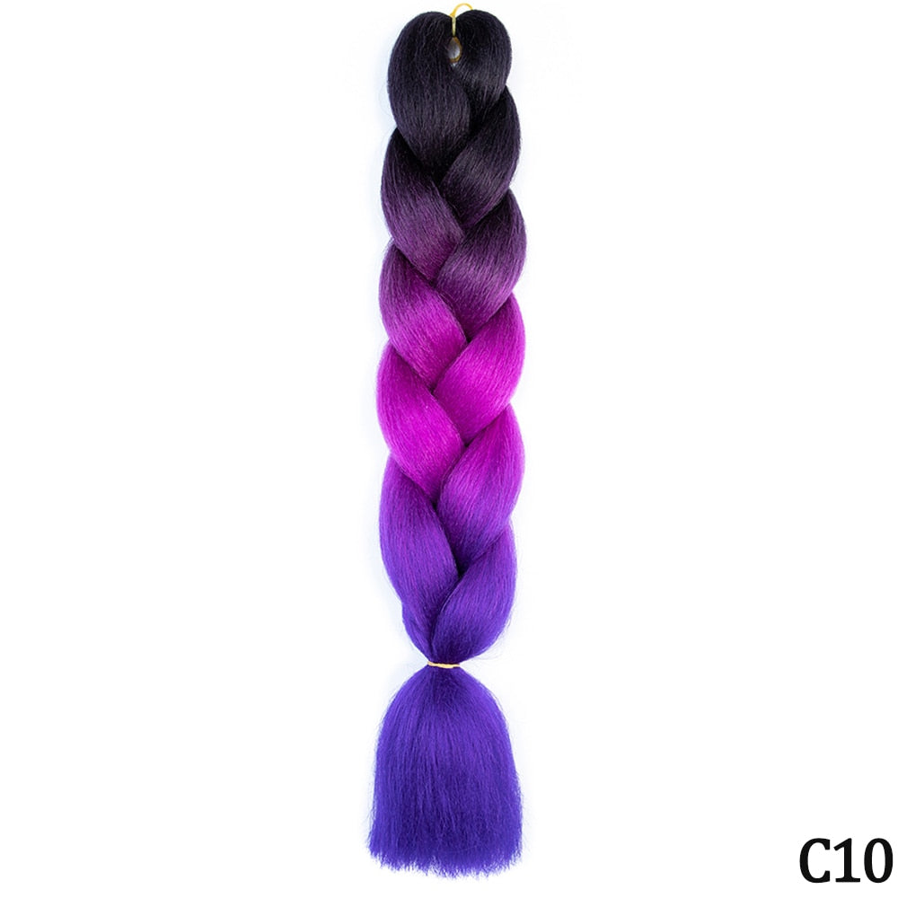 Jgreeting-Extensions capillaires synthétiques pour femmes.