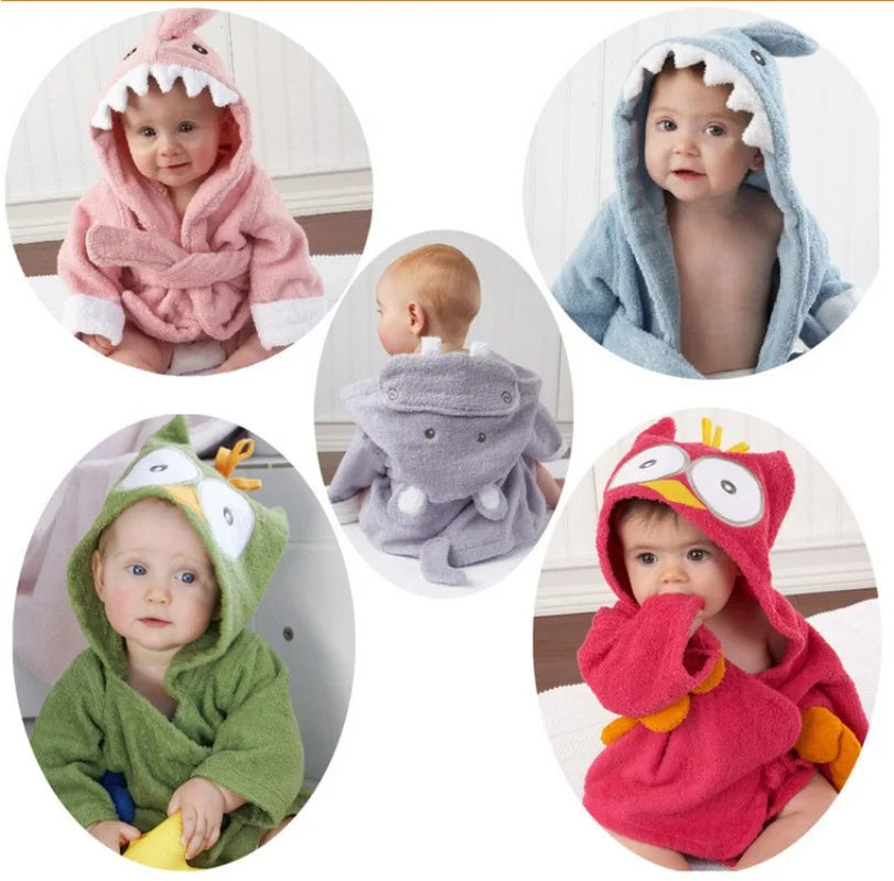 Peignoir Animaux Pour Bébés