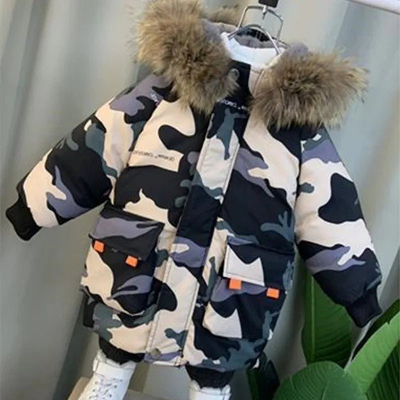 Doudoune Manteau pour garçon 2-8 ans