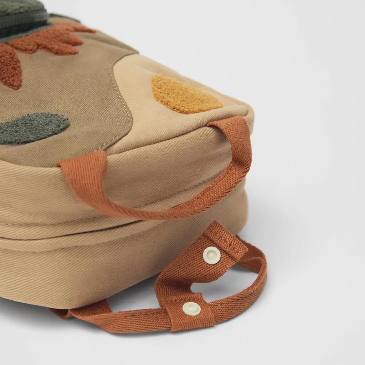 Sac à Dos en Toile à Motif de Dinosaure de Dessin Animé pour Garçon et Fille, Cartable Personnalisé avec Nom Brodé 3-6 ans