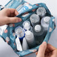 AiQInu Sac Organisateur De Maquillage De Voyage En Nylon Femmes