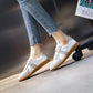 AIYUQI Baskets Femme  Nouveau Cuir Véritable Dames