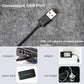 Couvertures électriques USB, isolation thermique, coussin chaud métropolitain, camping en plein air 5V Gris