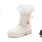 Bottes en peluche Pour Fille