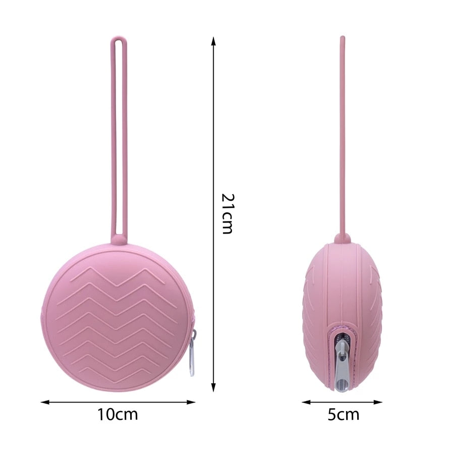 Nouvelle boîte à sucette en Silicone à fermeture éclair pour bébé