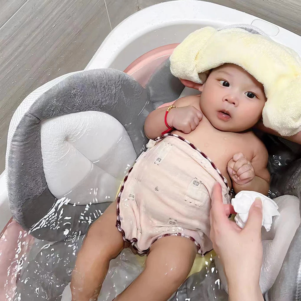 Siège de bain en fleurs pour bébé, confortable