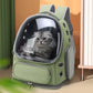 Sac de transport transparent pour chat de compagnie Sac à dos de voyage en plein air pour chats Petits chiens Sac de transport de chat respirant