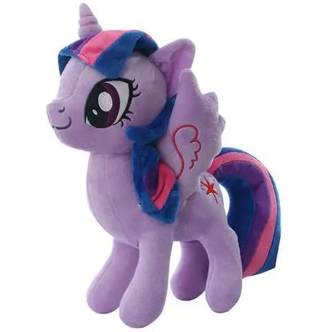 Hpbaggy Plush Toys, Peluche Pony 30cm, Peluche Licorne,Poney Animal en Peluche, Jouets en Peluche Birthday Gift for Kids, Cadeaux pour Les Enfants Fans