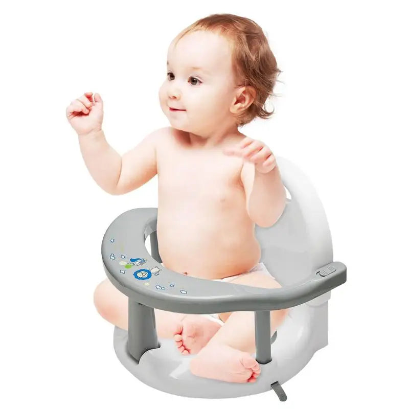 Siège de baignoire pliable pour bébé, tabouret de bain, bébés âgés de 6 à 18 mois