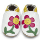 Chaussons En Cuir Souple Pour Fille