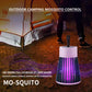 Portable Buzzbug Mosquito Killer, Mosquitoes Zapper pour Extérieur et Intérieur