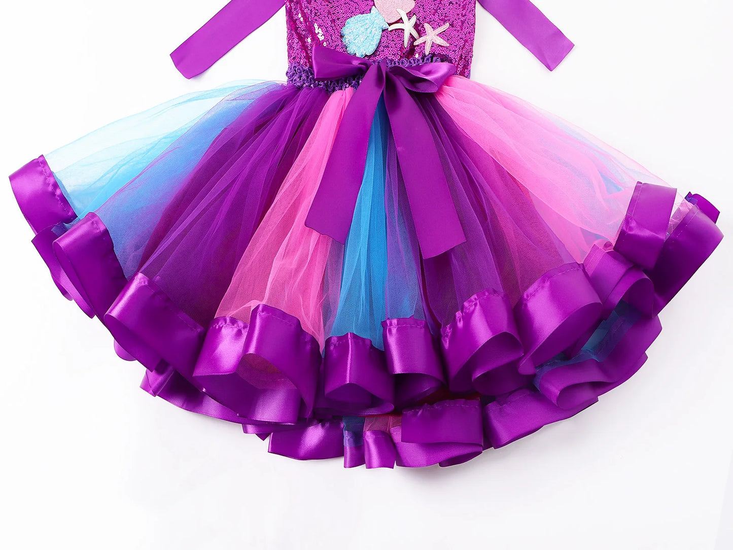 Robe pour fille Sirène 2-12 ans