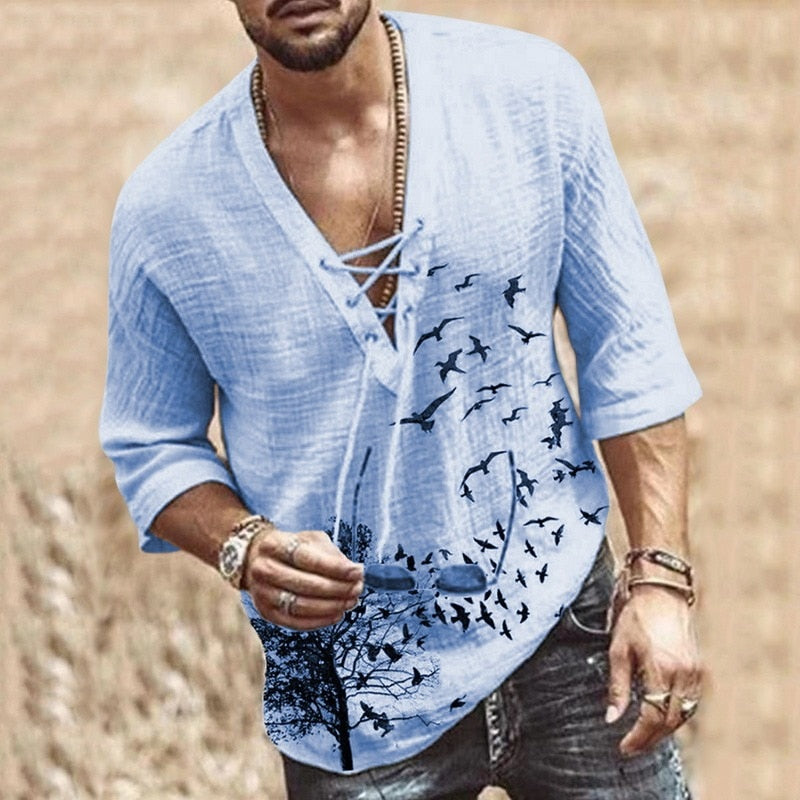 T-SHIRT BLANC D'ETE POUR HOMME.™