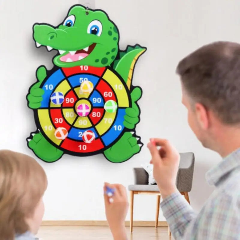 Jeu De Fléchettes Pour Enfants À Balles Collantes