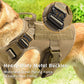 Harnais tactique militaire MOLLE pour chien pour grands chiens, berger allemand malinoï Labrador Rose