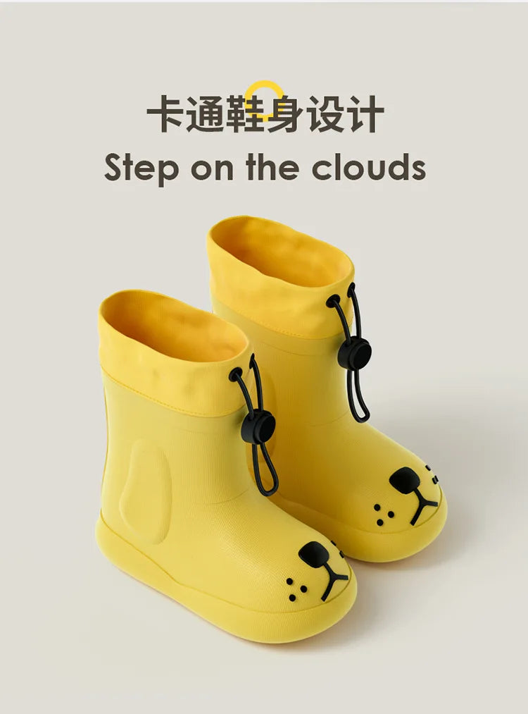 Oligstock - Bottes de pluie imperméables pour enfants